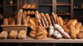 Variety of different types of bread, All sorts bread