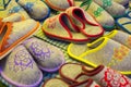 Variety of felted slippers