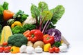 Variety of fresh colorful vegetables Royalty Free Stock Photo