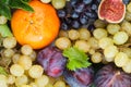 Variety fruit. Healthy food background. Diet, nutrition and vitamin concept