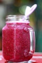 variety fruit smoothies with ingredient