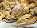 Variety of Italian bread Royalty Free Stock Photo