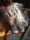 Heavy lather Hand gloves used in indian market