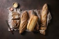 Variety of Artisan bread Royalty Free Stock Photo