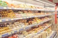 A variety of meats at a grocery store. Royalty Free Stock Photo