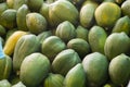 Variety of Peruvian mango from the Peruvian jungle Royalty Free Stock Photo