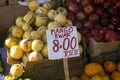 Variety of Peruvian mango from the Peruvian jungle Royalty Free Stock Photo