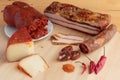 Calabrian spiced food products.