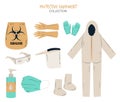 Variety of Protective equipment elements