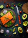 Variety of rustic mediterranean healthy foods on table Royalty Free Stock Photo