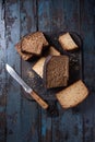 Variety of rye bread Royalty Free Stock Photo