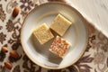 A Variety of Soap Bars on a Plate