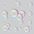 Variety of soap bubble set