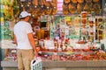 Variety Spanish salami and meat products