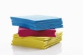 Variety of sponge cloth Royalty Free Stock Photo