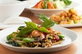 Variety of Thai Food Dishes Royalty Free Stock Photo