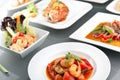 Variety of Thai Meals Royalty Free Stock Photo