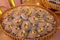 Variety of traditional moroccans sweets. Holiday. Events. Royalty Free Stock Photo