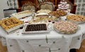 Variety of traditional moroccans sweets. Holiday. Events