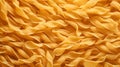 Variety of types and shapes of Italian pasta