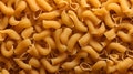 Variety of types and shapes of Italian pasta