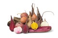 Variety of multi Colored beets