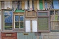 Variety of windows and doors Royalty Free Stock Photo