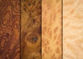 Variety wood textures