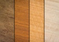 Variety wood textures