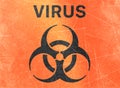 Virus, biohazards, refer to biological substances that pose a threat to the health of living organisms, viruses