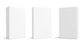 Various Angle 3D Blank Package Box Set Royalty Free Stock Photo