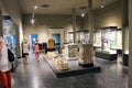 Various antique exhibits from the Alanya Archaeological Museum collection Turkey