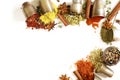 Various aromatic spices