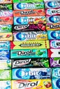 various brand chewing gum