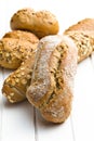 Various breads Royalty Free Stock Photo