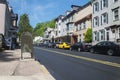 Jim thorpe Pennsylvania buildings and town street Royalty Free Stock Photo