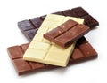 Various chocolate bar