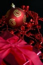 Various Christmas decorations Royalty Free Stock Photo