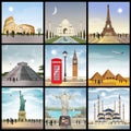 Various city of the world