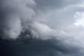 Various clouds in the sky, rain clouds, indoor air, rainy weather black cloud pictures Royalty Free Stock Photo