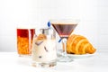 Various coffee cocktails and drinks Royalty Free Stock Photo
