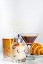 Various coffee cocktails and drinks Royalty Free Stock Photo