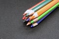 Various color crayons. Drawing crayons in various colors. Royalty Free Stock Photo