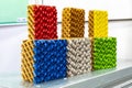 Various color texture rhombic structure ventilation cooling pad or honeycomb filter evaporator paper cooling for reduce air