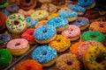 Various Colorful Donuts