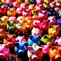 Various colorful piggy banks, showing multiple ways of saving money Royalty Free Stock Photo