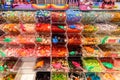 Various Colorful Sweet Jelly For Sale In Candy Store