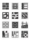 Various construction materials Royalty Free Stock Photo