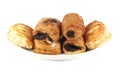 Various Danish Pastries Royalty Free Stock Photo