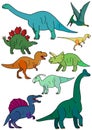 Various Dinosaur set